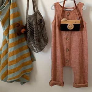 Linen romper